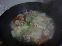 美味的冬瓜肉丸汤做法图解14)
