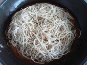 美味的豆角卤面做法图解5)