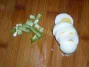 鸡蛋青菜面的做法图解二