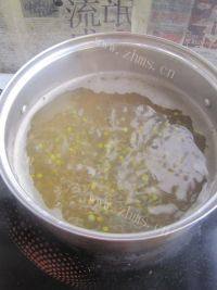 最佳解暑饮品紫薯绿豆汤做法图解2)