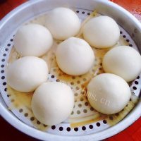 清香玉米叶蒸馒头做法图解17)