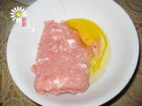 家常菜口蘑酿肉做法图解2)