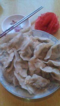 美味的白菜肉馅饺子