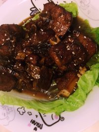 美味的糖醋小排骨做法图解7)