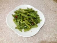 家常菜干煸四季豆