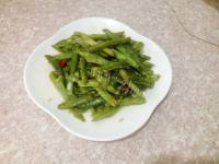 家常菜干煸四季豆