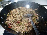 家常菜青椒炒牛肉做法图解10)