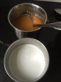 自制椰汁马蹄糕做法图解3)