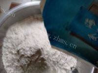 诱人的青菜煎饼做法图解4)