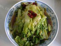 色香味俱全的清炒生菜