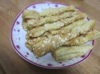 自己做的杏仁酥条