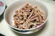 「营养美食」京酱肉丝做法图解3)