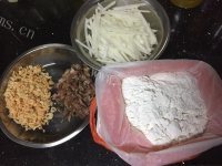 自制香煎萝卜糕做法图解1)