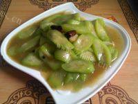 家常菜清炒丝瓜