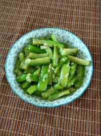 家常菜蒜蓉丝瓜