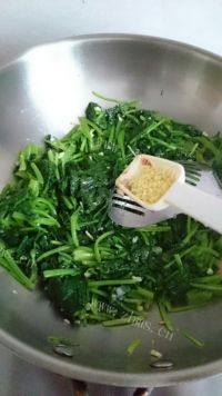 家常菜蒜蓉菠菜做法图解11)