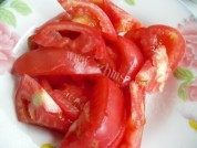 家常菜番茄炒豆角做法图解1)