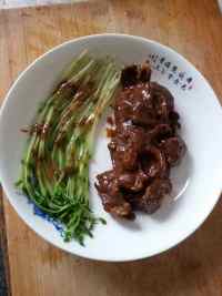 美味的煎牛肉