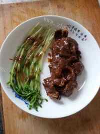 美味的煎牛肉