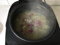 珍馐美味的紫薯银耳羹做法图解8)