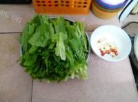 蒜香油麦菜做法图解1)