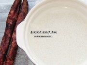 美味的香飘飘之腊肠煲仔饭做法图解1)