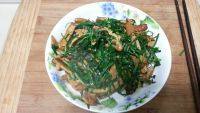诱人的韭菜炒豆干