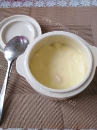 美味的虾仁蒸蛋做法图解5)