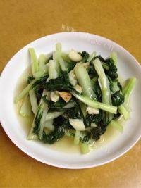 家常菜炒小白菜