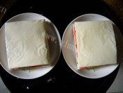 自制馒头披萨做法图解7)