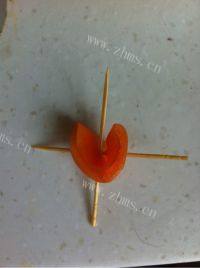 色味俱全的胡萝卜花做法图解4)