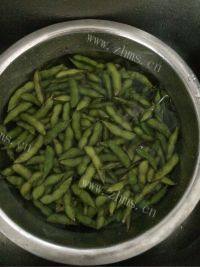 下酒菜香辣毛豆做法图解1)