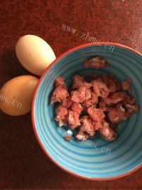 美味的肉末炖蛋做法图解1)