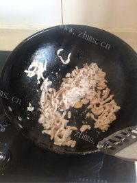 家常菜京酱肉丝做法图解4)