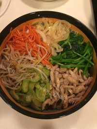 色香味俱全的韩式拌饭做法图解5)