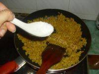 美味的黄金炒饭做法图解10)