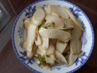 家常菜炒茭白