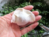 美味的韭菜虾仁水饺做法图解11)