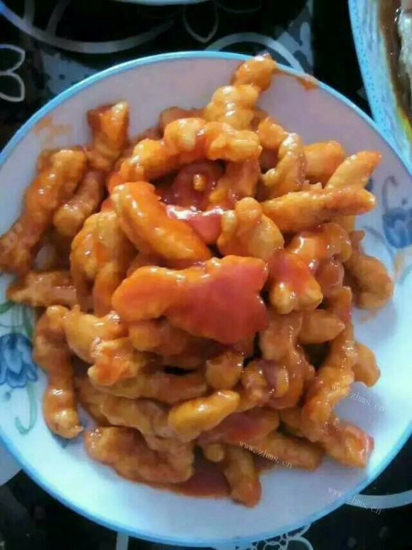 热腾腾的糖醋里脊