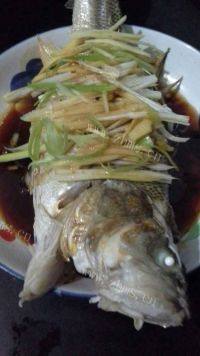 家常菜清蒸鲈鱼