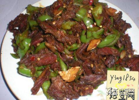 手撕牛肉干