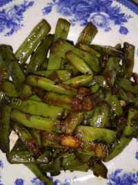 家常老干妈四季豆做法图解10)