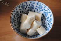 美味的山药虾米粥做法图解2)