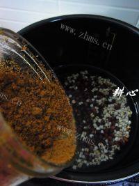 美味的薏米红豆浆做法图解4)