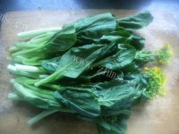 家常菜清炒菜心做法图解1)