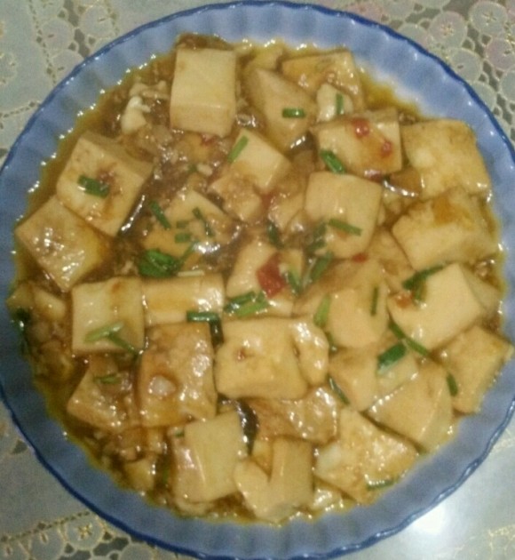 唇齿留香的炒豆腐