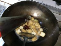 补肾养血豆卜炒肉丁做法图解7)