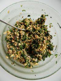 美味的菠菜素馅水饺做法图解11)