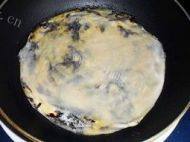 紫菜鸡蛋饼做法图解7)
