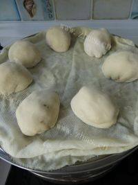 自制豆沙包做法图解8)